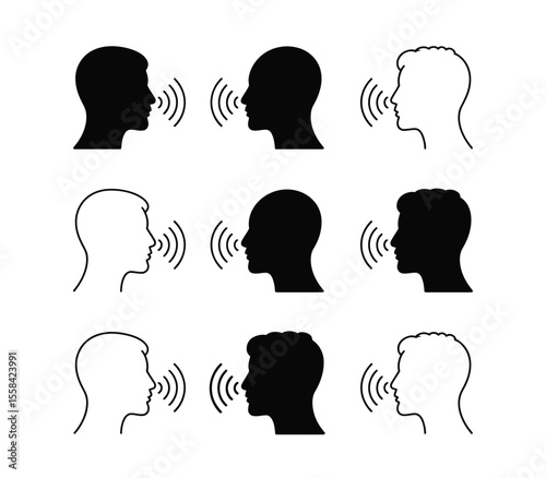 People talk: speak and listen, communicate