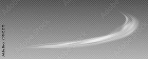 Fog or smoke, realistic white cloud, smoke from fire, smoke from work, steam, vector png.	