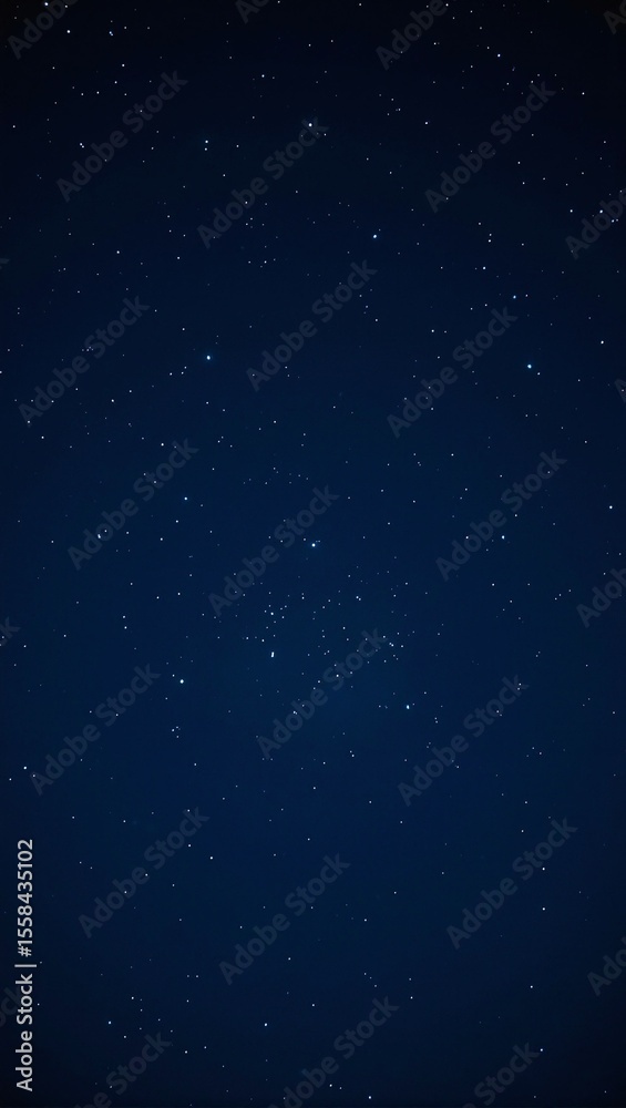 Fototapeta premium Twinkling stars in night sky