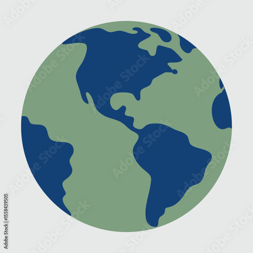 Classic Globe Blue Oceans