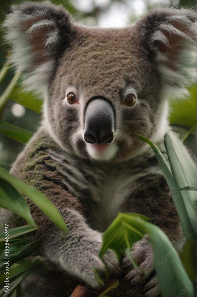 Fototapeta premium koala in tree