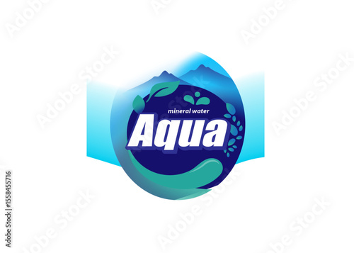 Premium Mineral Water Logo Design | Clean, Fresh, and Natural Branding