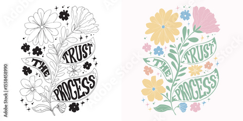 Fancy hand drawn doodle lettering quote. Lettering for t-shirt design, mug print, bag print, clothes fashion. 100% hand drawn vector image.