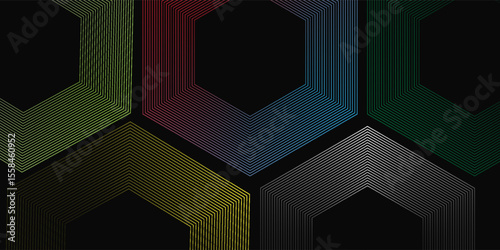 Black abstract clolor full background designb simple. Premium stripe texture for banner  business backdrop. Dark horizontal vector template patten glow modern art