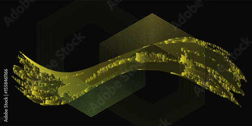 Black abstract clolor full background designb simple. Premium stripe texture for banner  business backdrop concept.