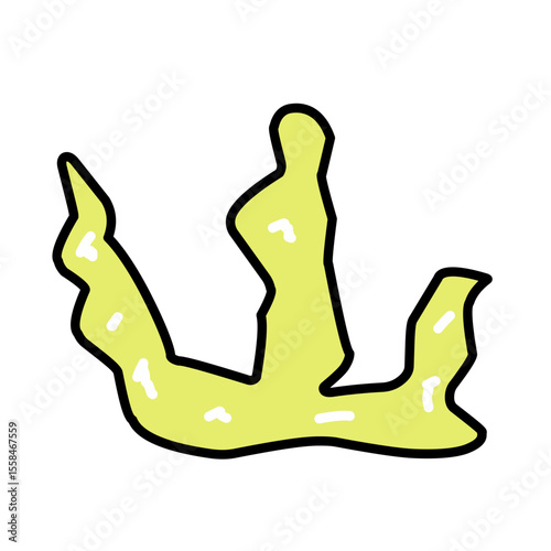 Colorful Seaweed illustration