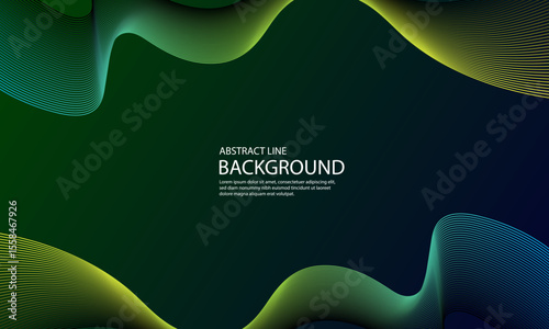 Abstract background with dynamic effect. Futuristic technology style. Vector illustration.