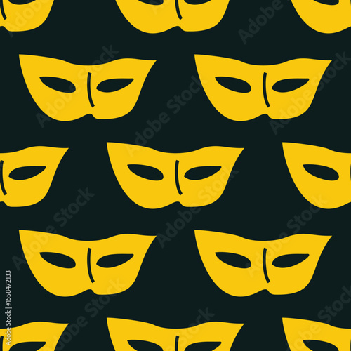 Carnival mask Luxury trendy applicable design cute abstract vector illustration artwork