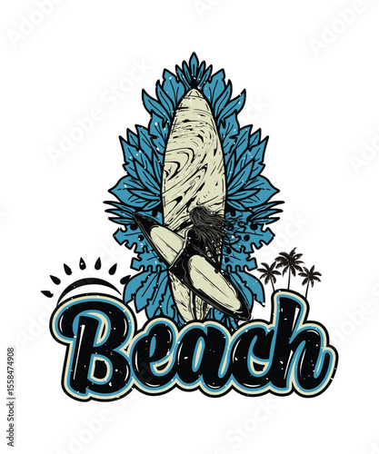 Surf Sketch, EPS, VECTOR
