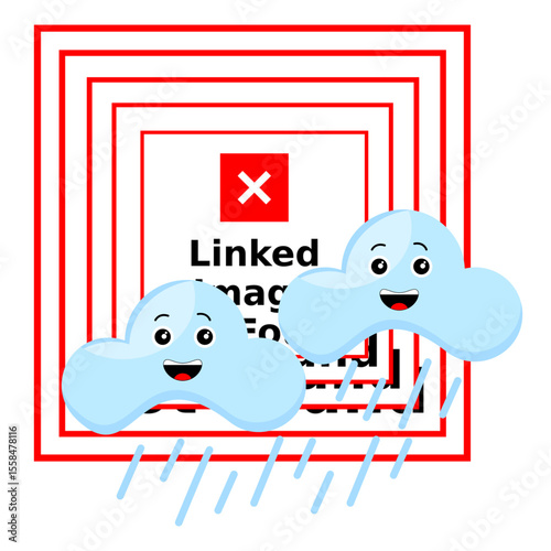 Cloud Cartoon Icon UI Design 