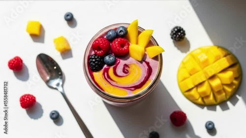 Delicious fruit smoothie bowl recipe healthy breakfast ideas summer food