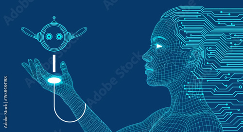 Woman and Robot AI, Technology, and the Future of Humanity