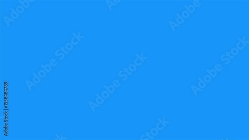  Slide Shape Transitions Color Blue chroma key green screen background