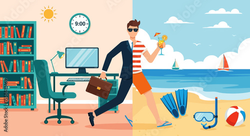Work-Life Balance Achieving the Perfect Blend of Office and Vacation