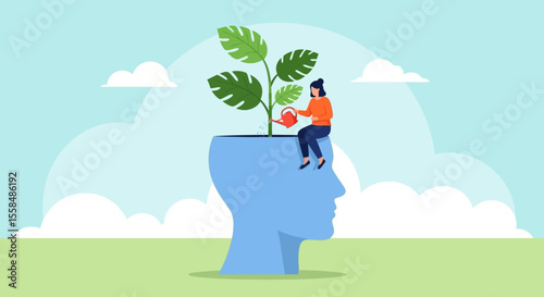 Nurturing Growth Mindful Cultivation of Ideas and Personal Development