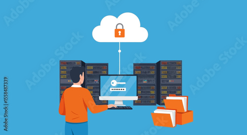 Secure Cloud Data Storage and Server Management Ensuring Data Protection