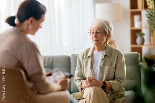 Consultation of the patient with a psychologist