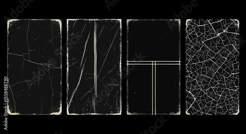 Vintage Photo Textures Grunge, Scratched, and Cracked Backgrounds