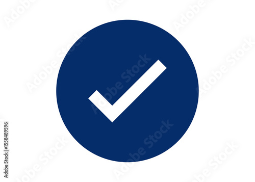 dark blue check mark icon png