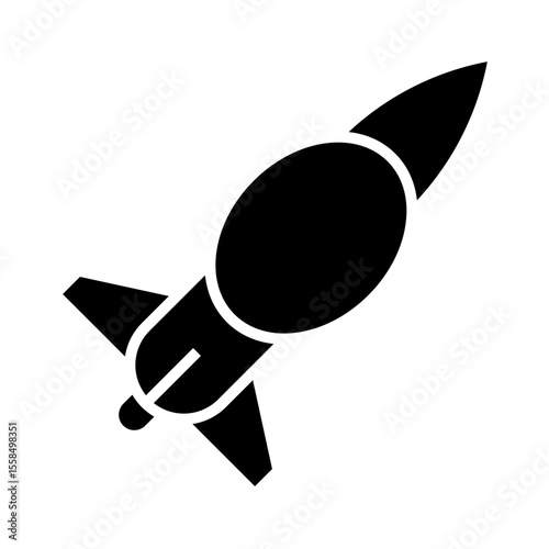 Fighter Jet Icon Design
