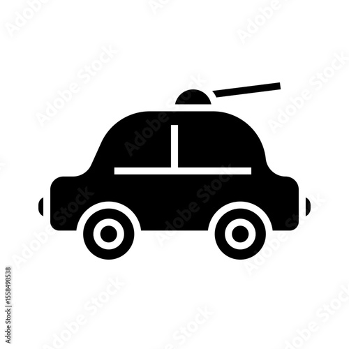 Military Vehicle Icon Design