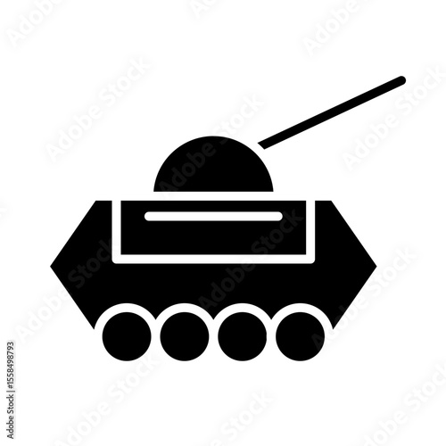 Armored Vehicle Icon Design