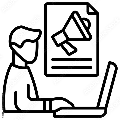Content Marketing Icon