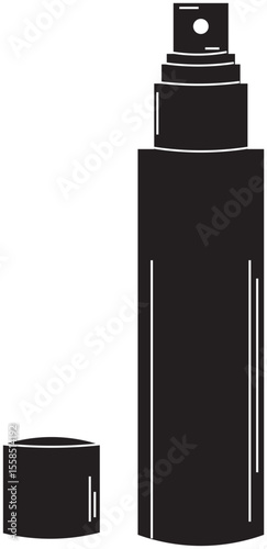 The Illustration of spray bottle