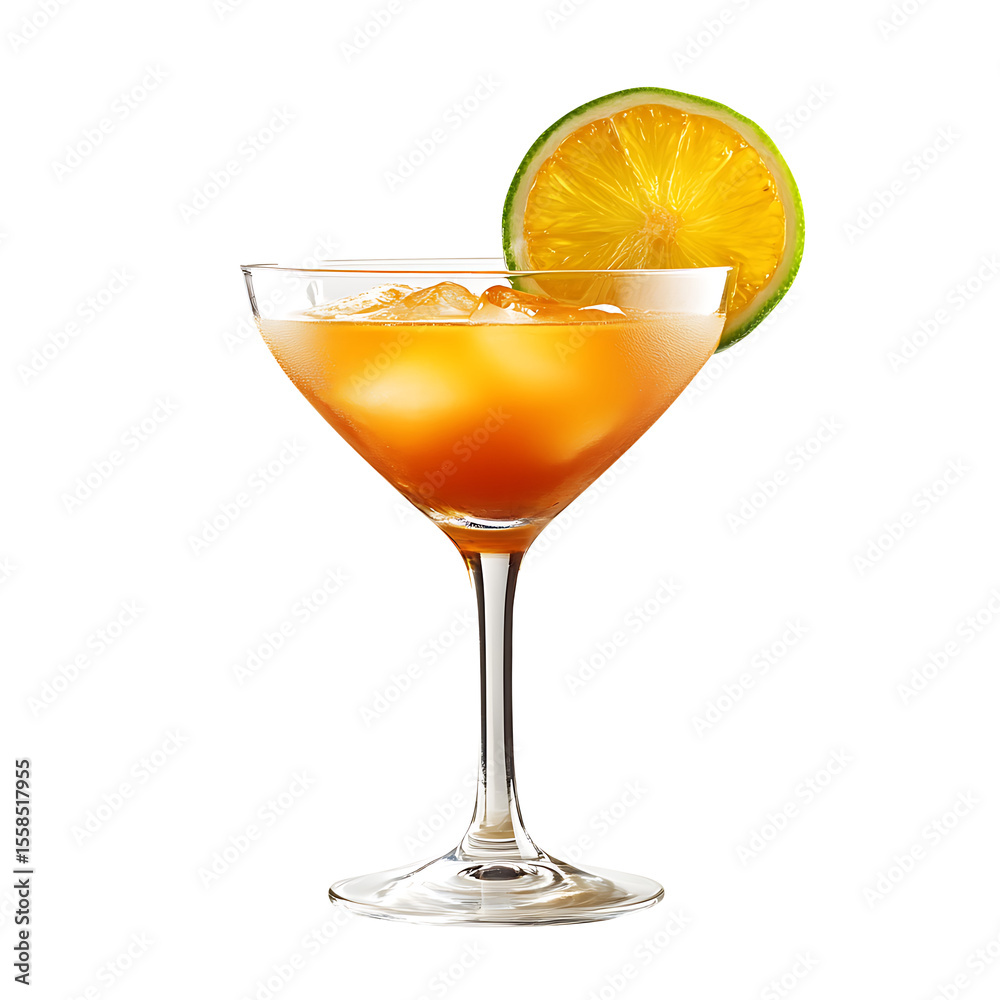 Cocktail isolated on a transparent background Cocktail isolated on a transparent background