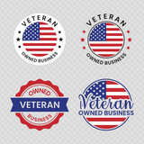 Veteran Owned Business Patriotic Design Honoring All Who Served, Thank You Veterans, Heroes Day