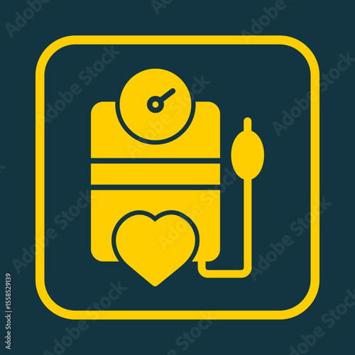 Arterial Pressure trendy vector art design handsome amazing design colorful useful illustration