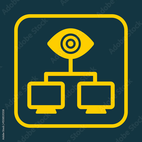 Vision trendy vector art design attractive amazing design colorful useful illustration