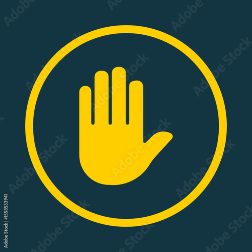 Raising Hands trendy vector art design pretty amazing design colorful useful illustration