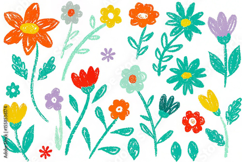 Wallpaper Mural seamless floral pattern Torontodigital.ca