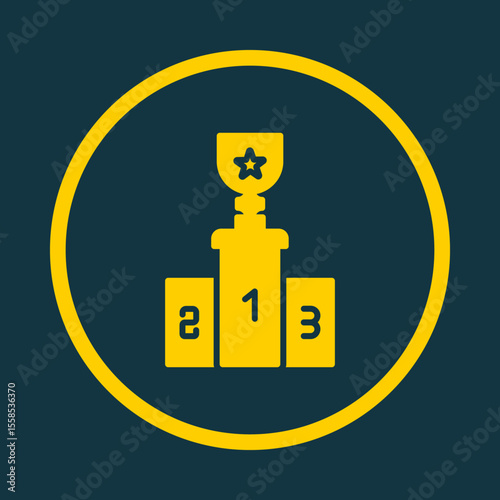 Podium trendy vector art design stunning amazing design colorful useful illustration