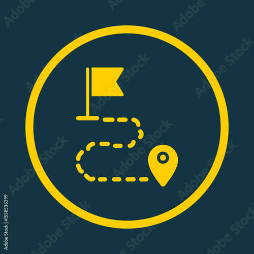 Google Map trendy vector art design stunning amazing design colorful useful illustration