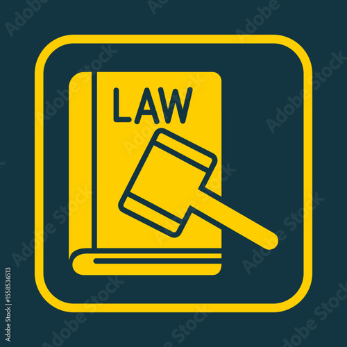 Law trendy vector art design stunning amazing design colorful useful illustration