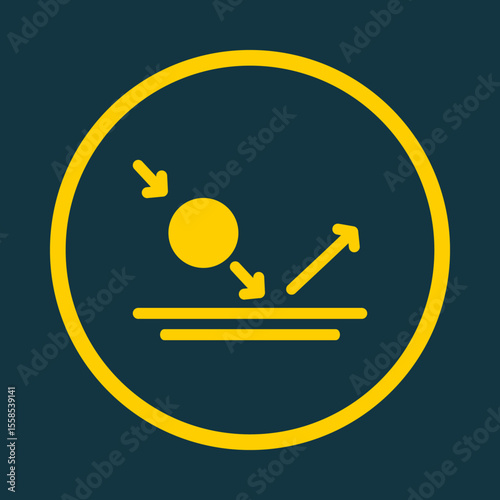 Bounce trendy vector art design charming amazing design colorful useful illustration