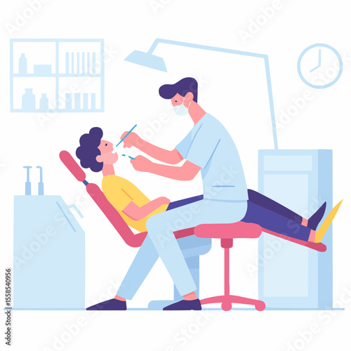 man and woman in the office