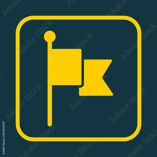 Pirate Flag trendy vector art design elegant amazing design colorful useful illustration