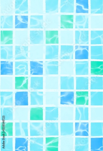 swimming pool tile pattern