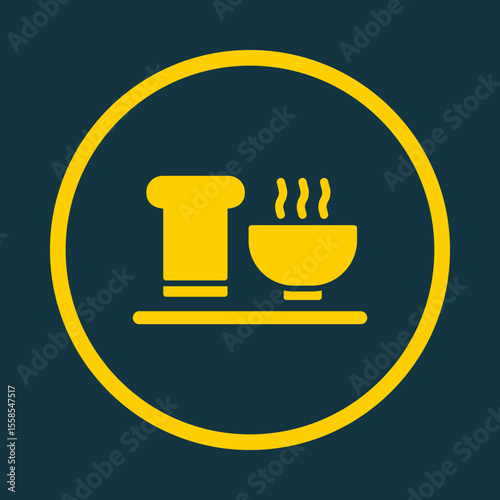 Breakfast Cooking trendy vector art design glorious amazing design colorful useful illustration