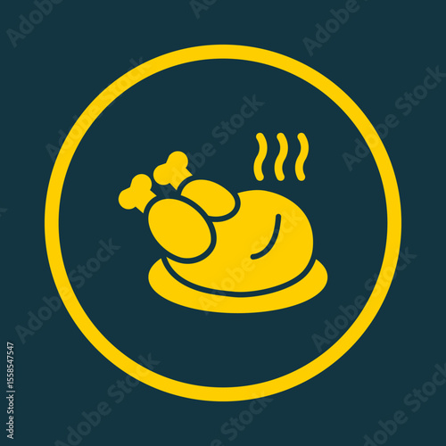 Chicken trendy vector art design glorious amazing design colorful useful illustration