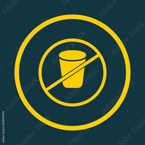 No water trendy vector art design magnificent amazing design colorful useful illustration