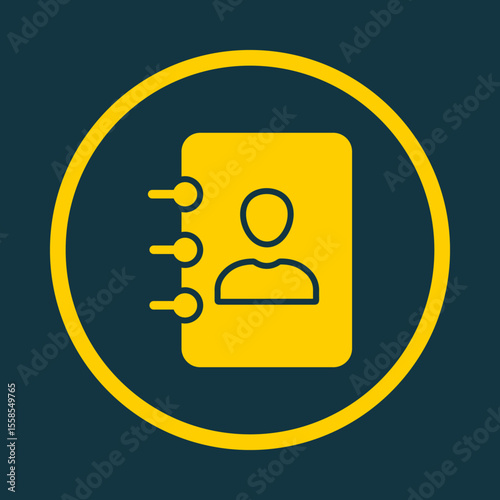 Contact Options trendy vector art design magnificent amazing design colorful useful illustration