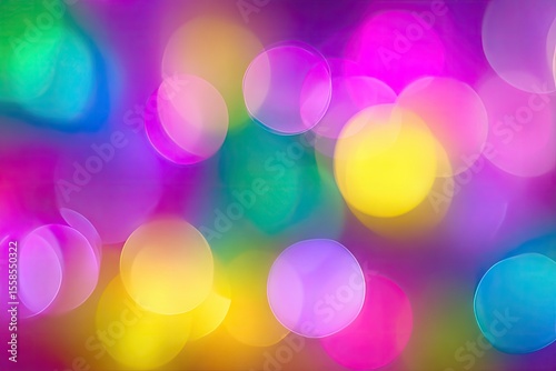 Abstract bokeh explosion of vibrant colors (1)