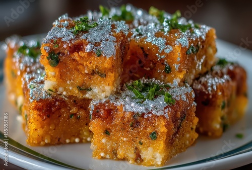 Delectable Traditional Indian Sweets with Silver Leaf Garnish Showcasing Rich Colors and Textures Perfect for Cultural Celebrations and Festive Occasions