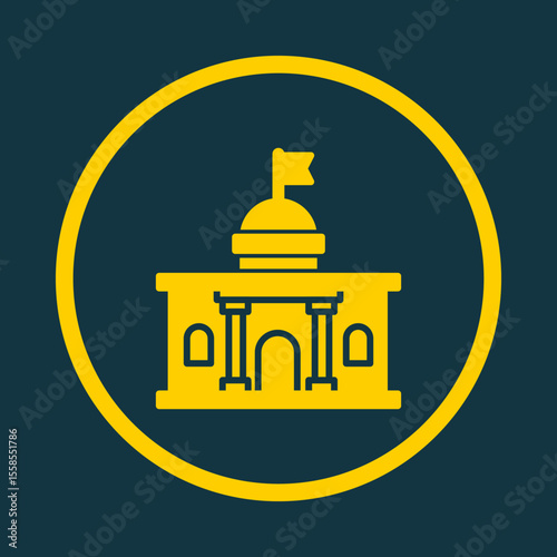 Parliament trendy vector art design beauteous amazing design colorful useful illustration