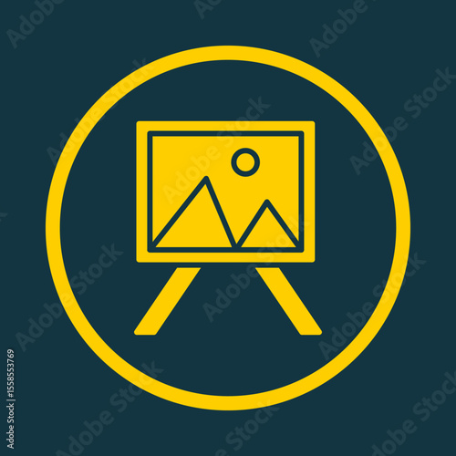 Painting trendy vector art design ravishing amazing design colorful useful illustration