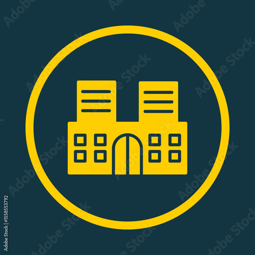 Hotel trendy vector art design ravishing amazing design colorful useful illustration